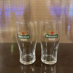 Heineken オリジナルグラス 2個セットのサムネイル