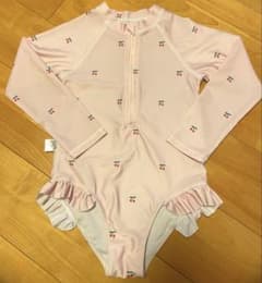 女の子　水着　ラッシュガード ワンピースのサムネイル