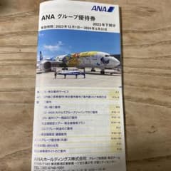 ANA グループ優待券のサムネイル