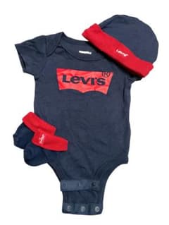 Levi‘sロンパース 帽子 靴下 3点セット 60cmのサムネイル