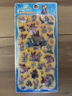 【正規品】ズートピア プチドロップステッカーのサムネイル