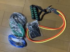 トレーニングチューブ　フィットネスチューブ　天然ラテックスのサムネイル