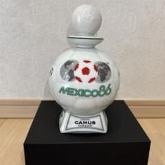 未開栓】CAMUS メキシコ86 サッカー陶器ボトル - メルカリ