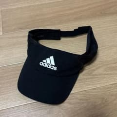 adidas アディダス サンバイザー ブラック 黒のサムネイル