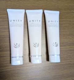 【新品未使用】UNITY 洗顔フォーム 100g　３本セットのサムネイル