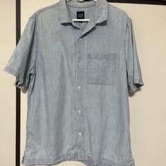 GAP 半袖シャツ ライトブルー Mサイズのサムネイル