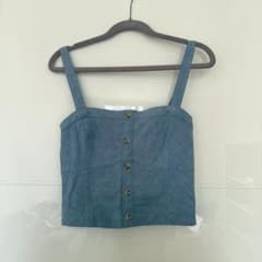 アバクロ　Abercrombie & Fitch デニムトップス (S)のサムネイル