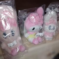 サンリオ マイメロディ×エスターバニー ぬいぐるみ マスコット 3点セット