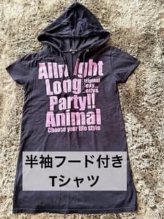Ravishing virgin 半袖 フード付き Tシャツ ブラック Lのサムネイル