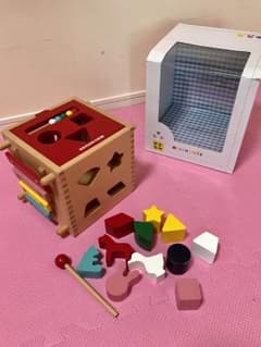 【mccomamaさま専用】ミキハウス・ウッドパズル（木製型ぬき）のサムネイル