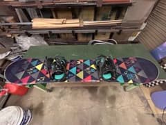 【みな】IGNIO GRV-TEAM ROCKER 130 スノーボード３ IGNIO GRV TEAM ROCKER 130 スノーボード - メルカリ