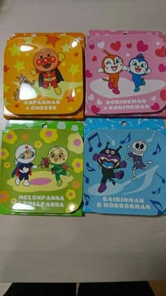 アンパンマン メラミンプレート４枚セットのサムネイル