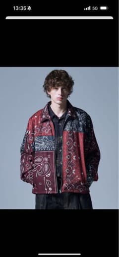 Glamb ブルゾン アウター Big Paisley Blouson - メルカリ