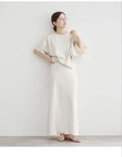 [新品・未使用] SLOB IENA ダブルサテンスカート 36のサムネイル