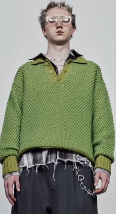 ジエダ Jieda 23AW POPCORN SKIPPER KNIT - メルカリ