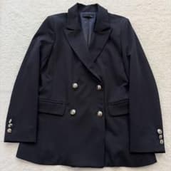 美品✨Riu 25ss ダブルブレストテーラードジャケット ネイビー - メルカリ