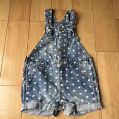 GAP DENIM ドット柄 デニムサロペット 18-24mのサムネイル