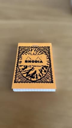 新品）ロディア RHODIA PLAZA 45t周年限 メモ帳のサムネイル
