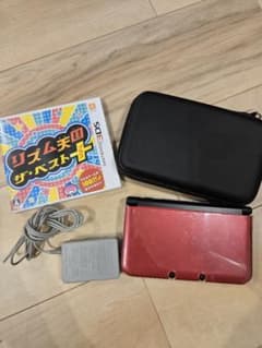 [동작품] Nintendo 3DS 본체 메탈릭 레드 (부속품 있음)
