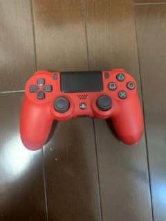 【美品】PS4 純正 コントローラー レッドのサムネイル
