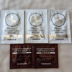 馬油　CME セラミド化粧水、プラセンタ美容液・化粧水 2セット 北海道純馬油本舗 馬セラミド 化粧水 美容液 サンプル5点セット - メルカリ