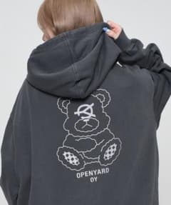 ililil イルイルイル【蛇昇華界】着物パーカー ブラック 枵