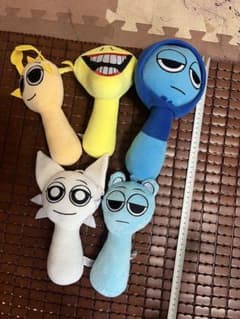 Sprunki ぬいぐるみ 5点セットのサムネイル