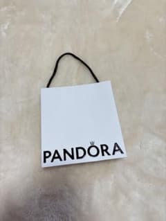 PANDORA ショップ袋 小型 白のサムネイル
