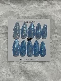 ぷっくりちゅるちゅるマリンnailꕀ꙳のサムネイル