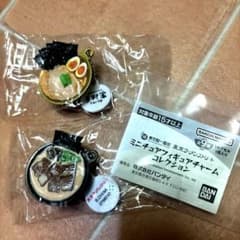 東京ラーメンストリート フィギュアチャーム 2点セット　⑦革新家、⑤俺式純のサムネイル