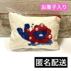 【新品】ミャクミャク おやすみぬいぐるみ & 刺繍ポーチ お菓子入り　万博 大阪万博 ミャクミャク おやすみ 刺繍 ポーチ 会場限定 人気商品