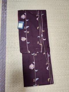 洗える着物 花の舞 小紋 袷 ポリエステル - メルカリ