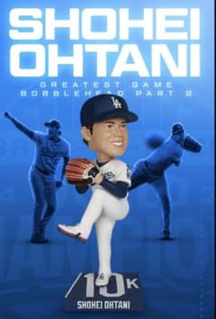 え*ん様 【新品】7/8大谷翔平 ボブルヘッド NLCS Game4 ドジャース 新品】7/8大谷翔平 ボブルヘッド NLCS Game4 ドジャース - メルカリ
