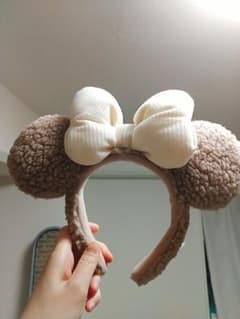 ディズニー ミニー モカブラウン カチューシャのサムネイル