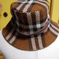 burberry ノバチェック柄 バケットハット S~M - メルカリ