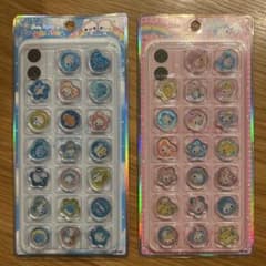正規品　おはじきシール　あわわちゃん　ハッピーマーチ　カミオジャパン　２個セットのサムネイル