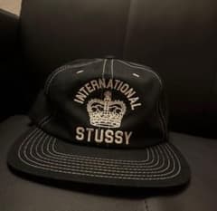 STUSSY INTERNATIONAL ブラックキャップのサムネイル