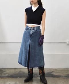 ★限定出品★ MaisonMargielaスタッドデニムカーペンターハーフパンツ ☆限定出品☆ MaisonMargielaスタッドデニムカーペンターハーフパンツ