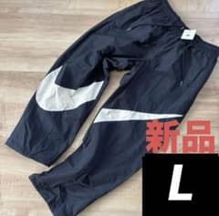 新品　ナイキ　メンズ　パンツ　ウィンドブレーカー　裏メッシュ　ブラックL