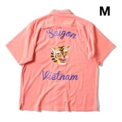新品タグ付き＊HOUSTON パイルボーリングシャツ ピンク M - メルカリ
