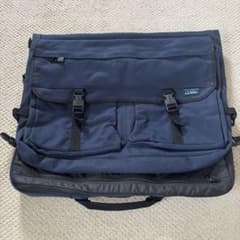 LL Bean ガーメントバッグ　紺　navyのサムネイル