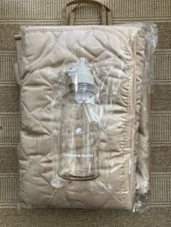 コメダ珈琲　グッズ　ブランケット　バッグ　クリアボトル　3点