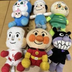 アンパンマンぬいぐるみ6個のサムネイル