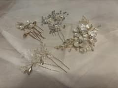 ウェディング ヘッドドレス 4点セットのサムネイル