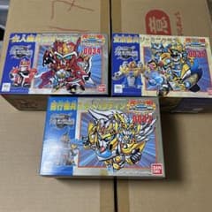 元祖SDガンダム ガオージャ、ジェミニクラス、スカイパラディン　3体セット 元祖SDガンダム ガオージャ、ジェミニクラス、スカイパラディン 3体