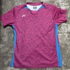 YONEX 半袖ウェアOサイズ ピンク/ブルーのサムネイル