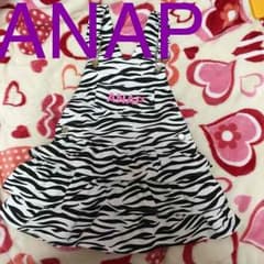 3mam様専用ANAP kids ゼブラサロペットsize120のサムネイル