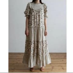 マキシワンピース　ロングワンピース　vintageのサムネイル