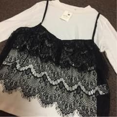 earth☆新品☆黒レースキャミのサムネイル