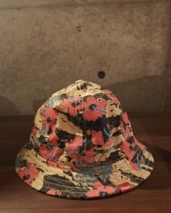 STUSSY　バケットハット　帽子　ハイビスカスのサムネイル